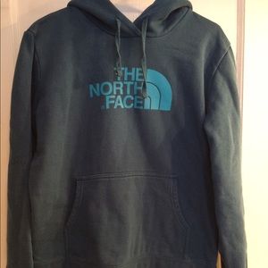 Deep blue The North Face hoodie size large